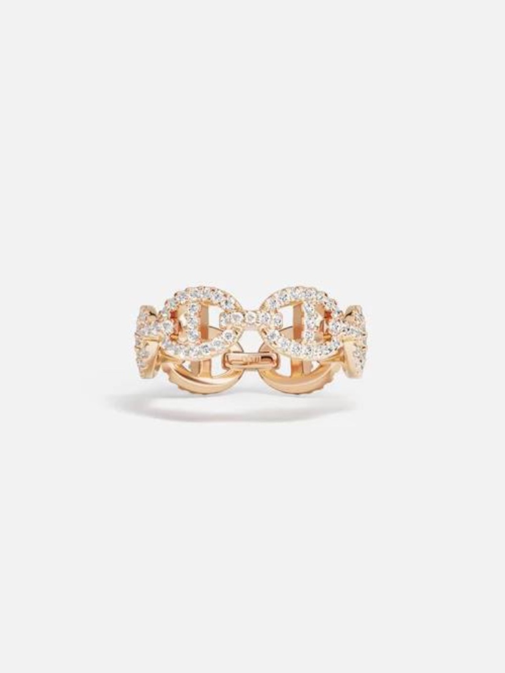 APM Monaco | Maille Marine Ring - 18K Rose Gold Plated